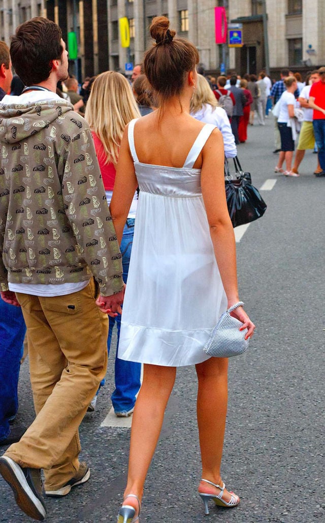 barbara calise recommends Candid See Thru Dress