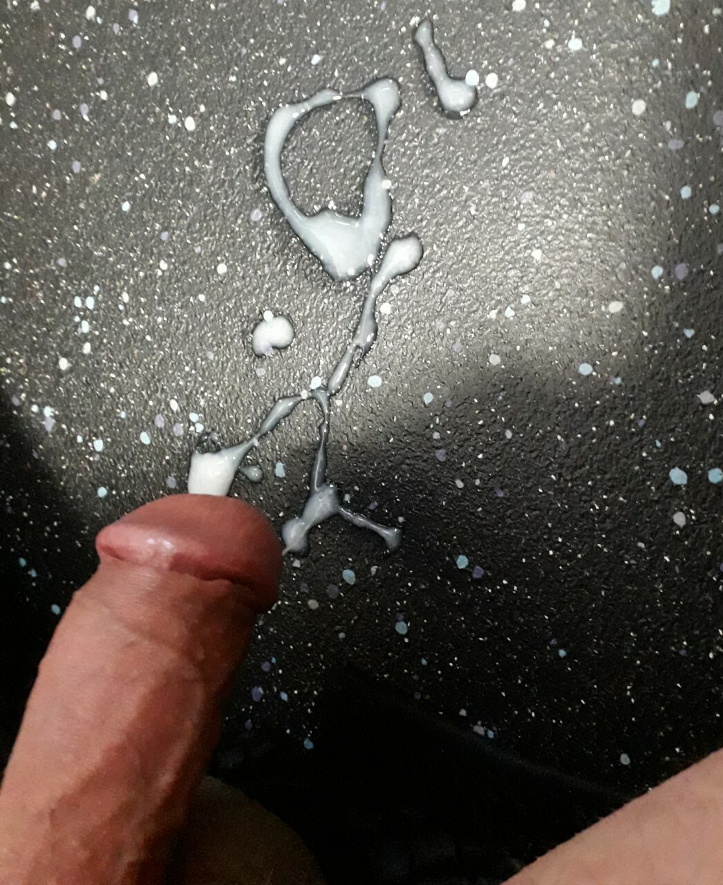cumming on the floor