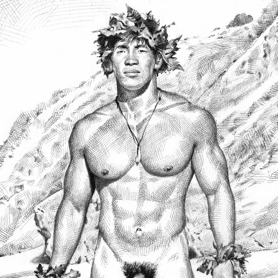 Best of Naked hawaiian men