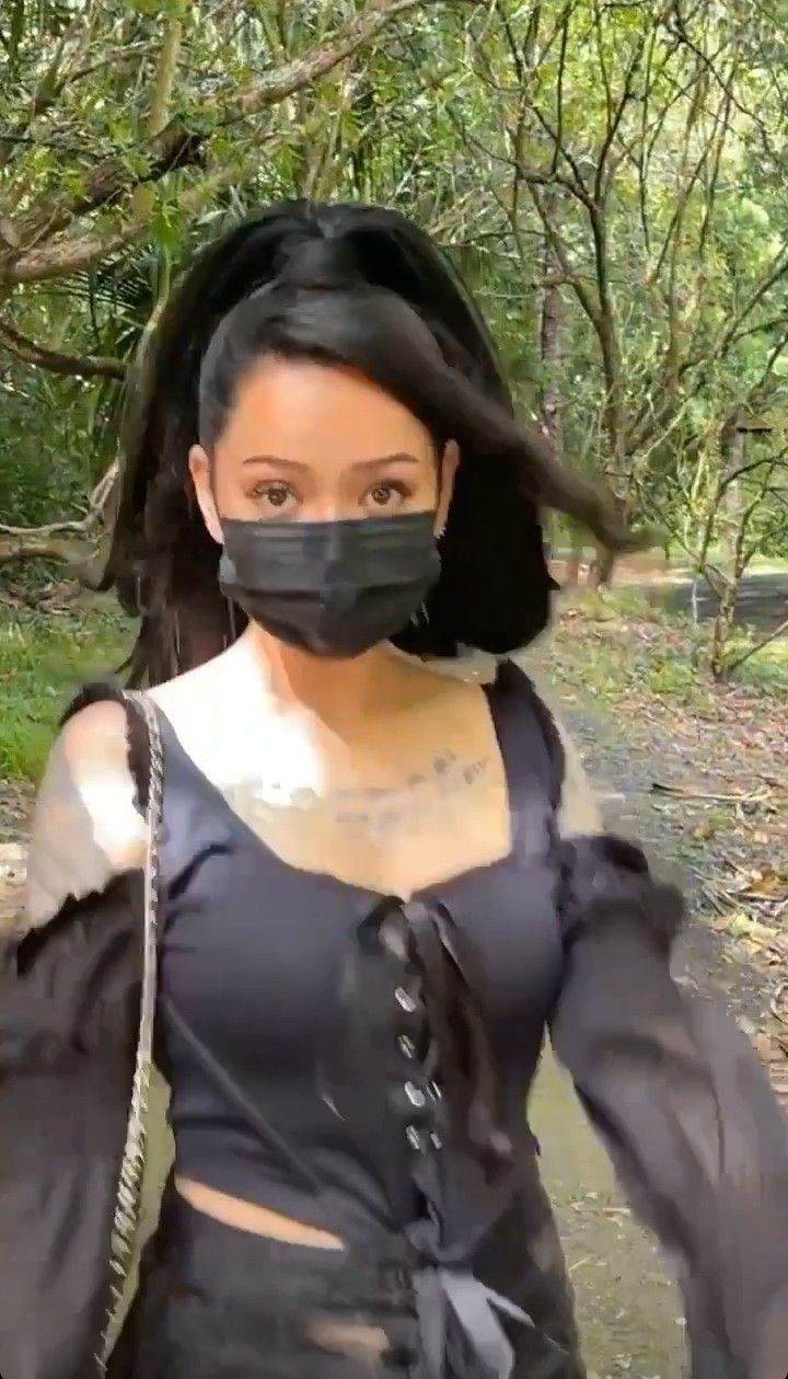 wife blindfolded and tricked