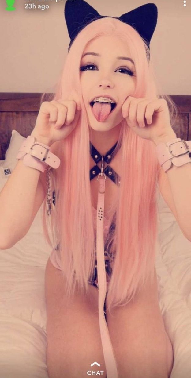 belle delphine leaked pics - demi hawks facial smoking and blow job