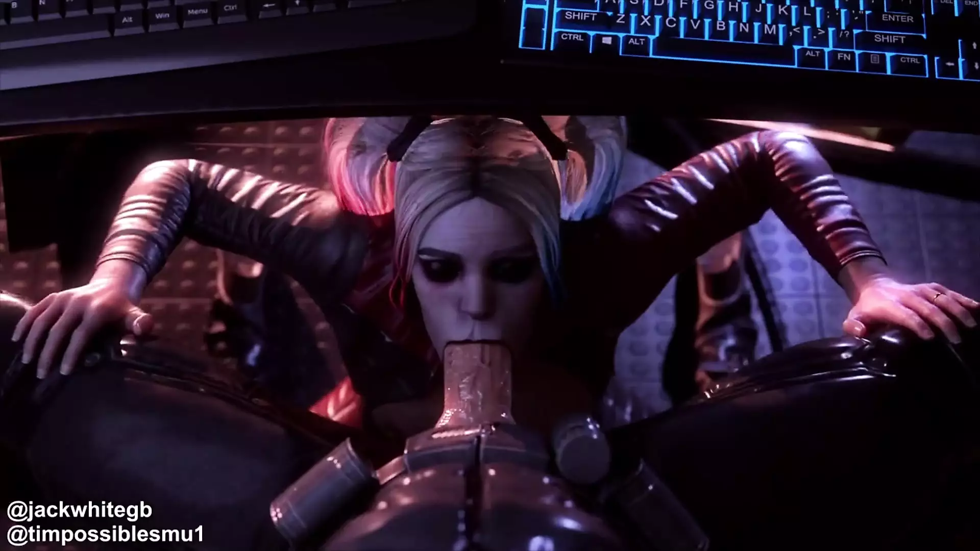 harley quinn sucks - money shot babez bokep colmek indo