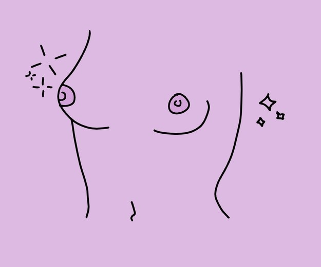 accidental boobage