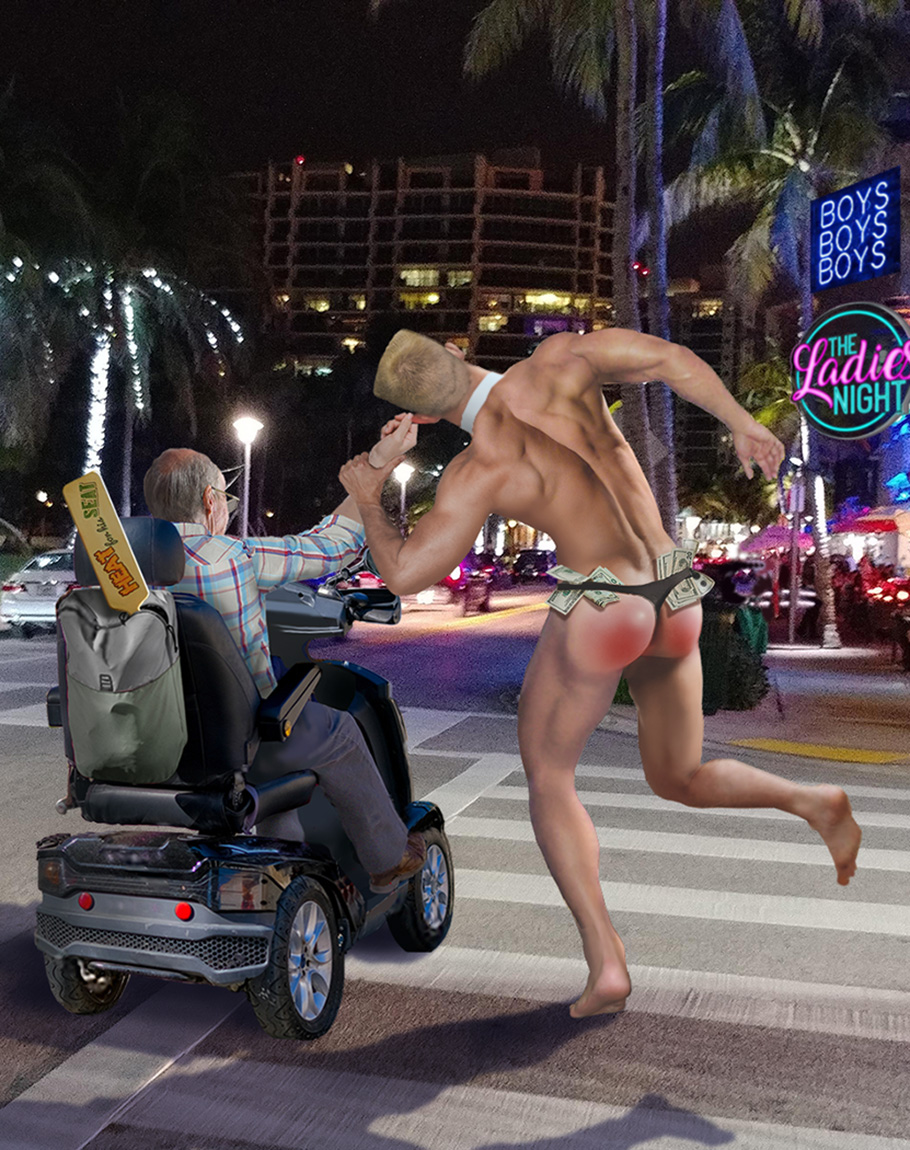 chris metivier recommends stripper spanking pic