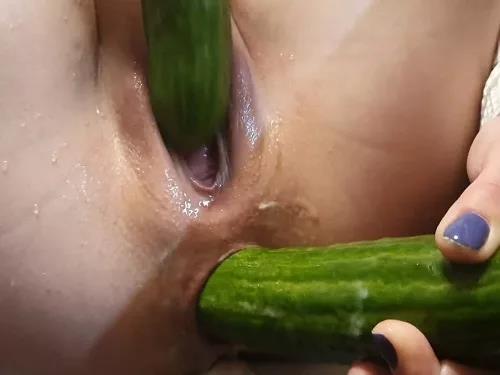 cucumber in pussy teen bikini cucumber in pussy