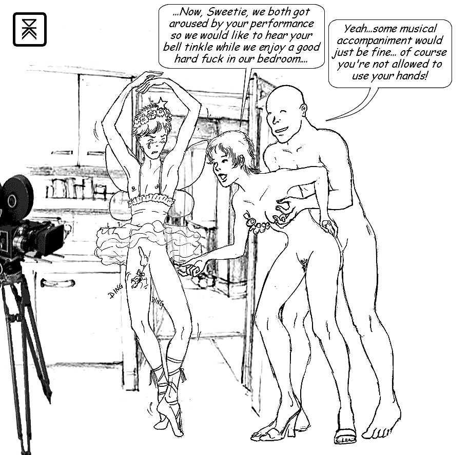 fem dom rules - cfnm hand wife shared with husbands friend
