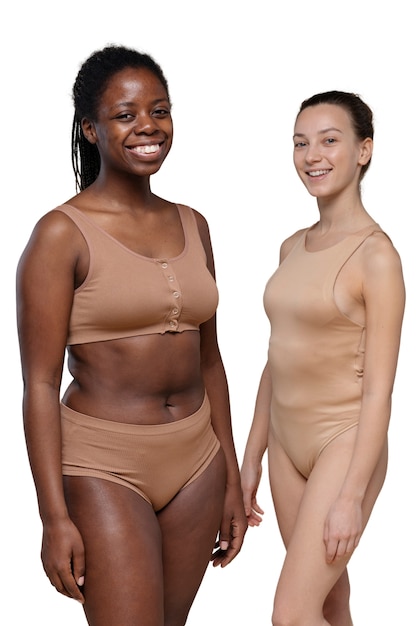 females with no clothes on