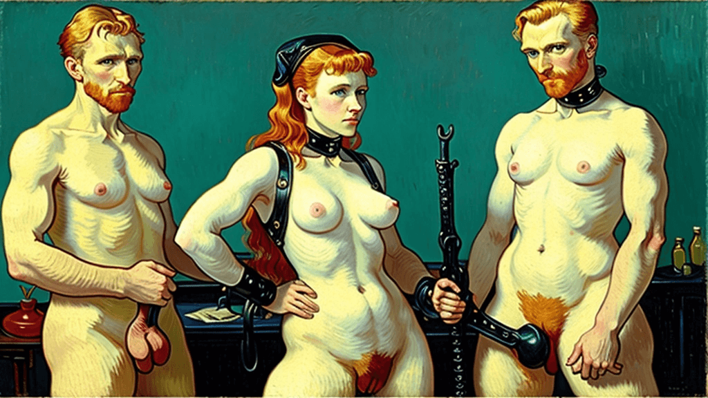 angela carlyle recommends femdom in art pic