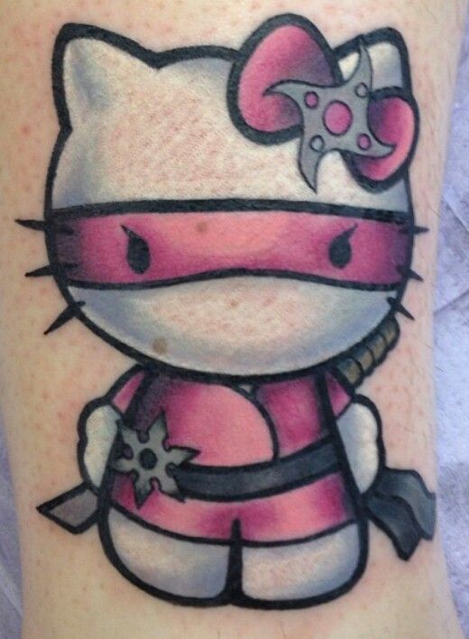 cynthia house recommends Tattoo Ninja Kitty
