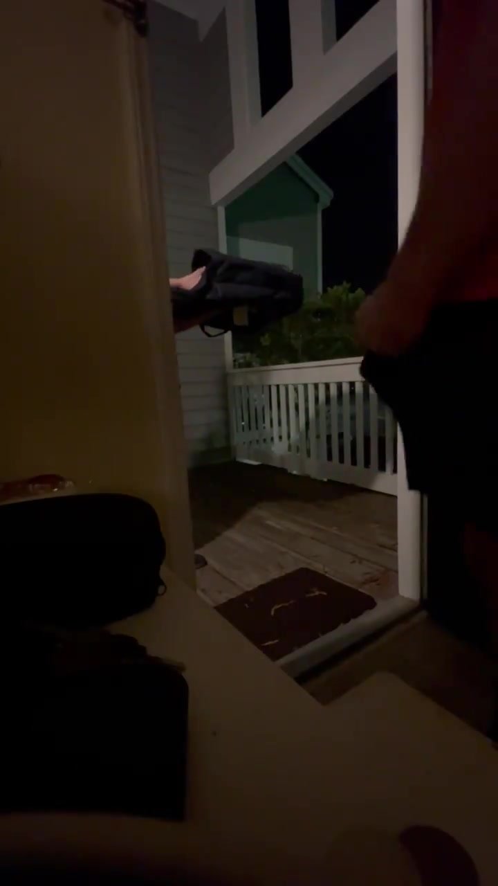 albert parsons add flashing the pizza delivery guy photo
