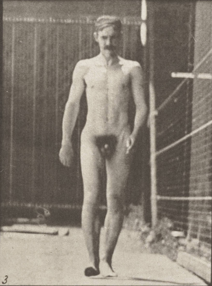 guys walking around naked