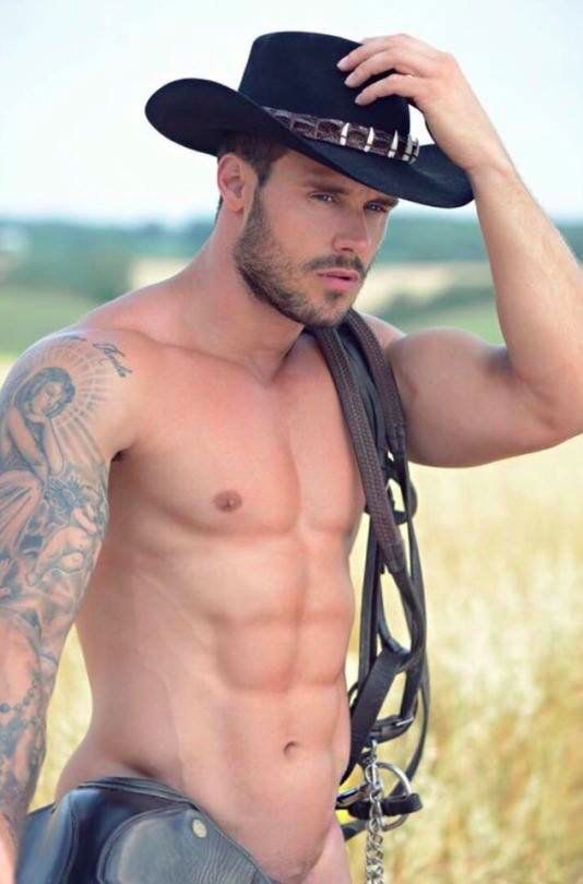 hot cowboys nude - naked physical adria rae jax