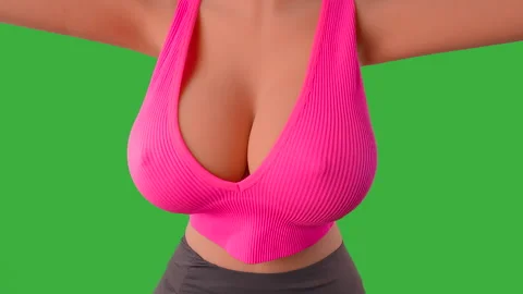 Best of Huge breasts swinging