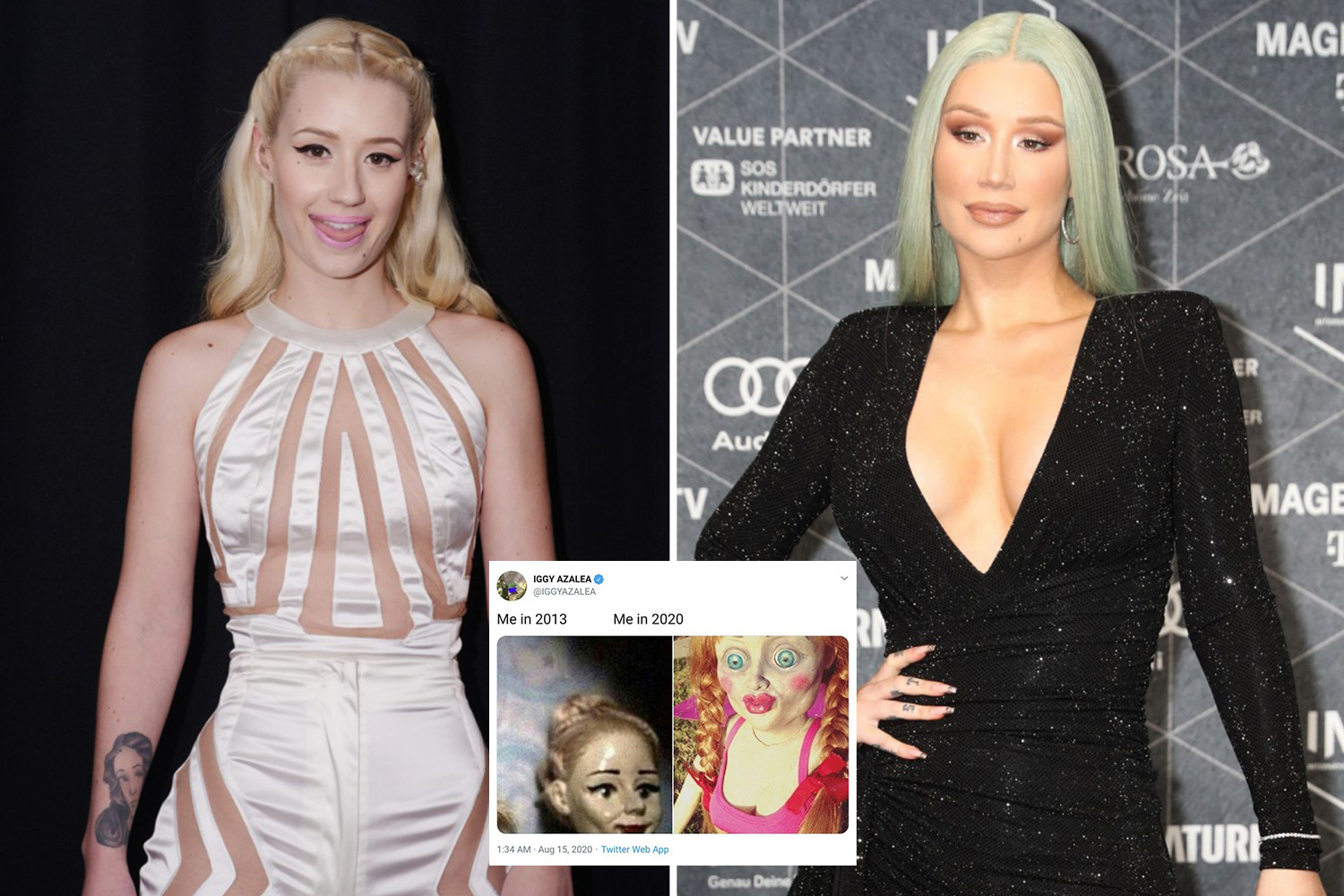 iggy azalea lookalike - medium nude tits scarlet alexis dp