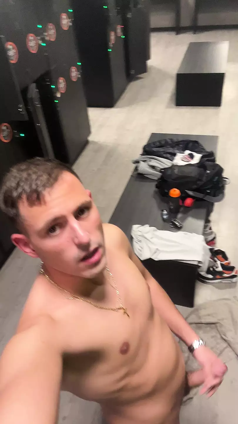 jerking off in locker room dillon nude jerking off in locker room