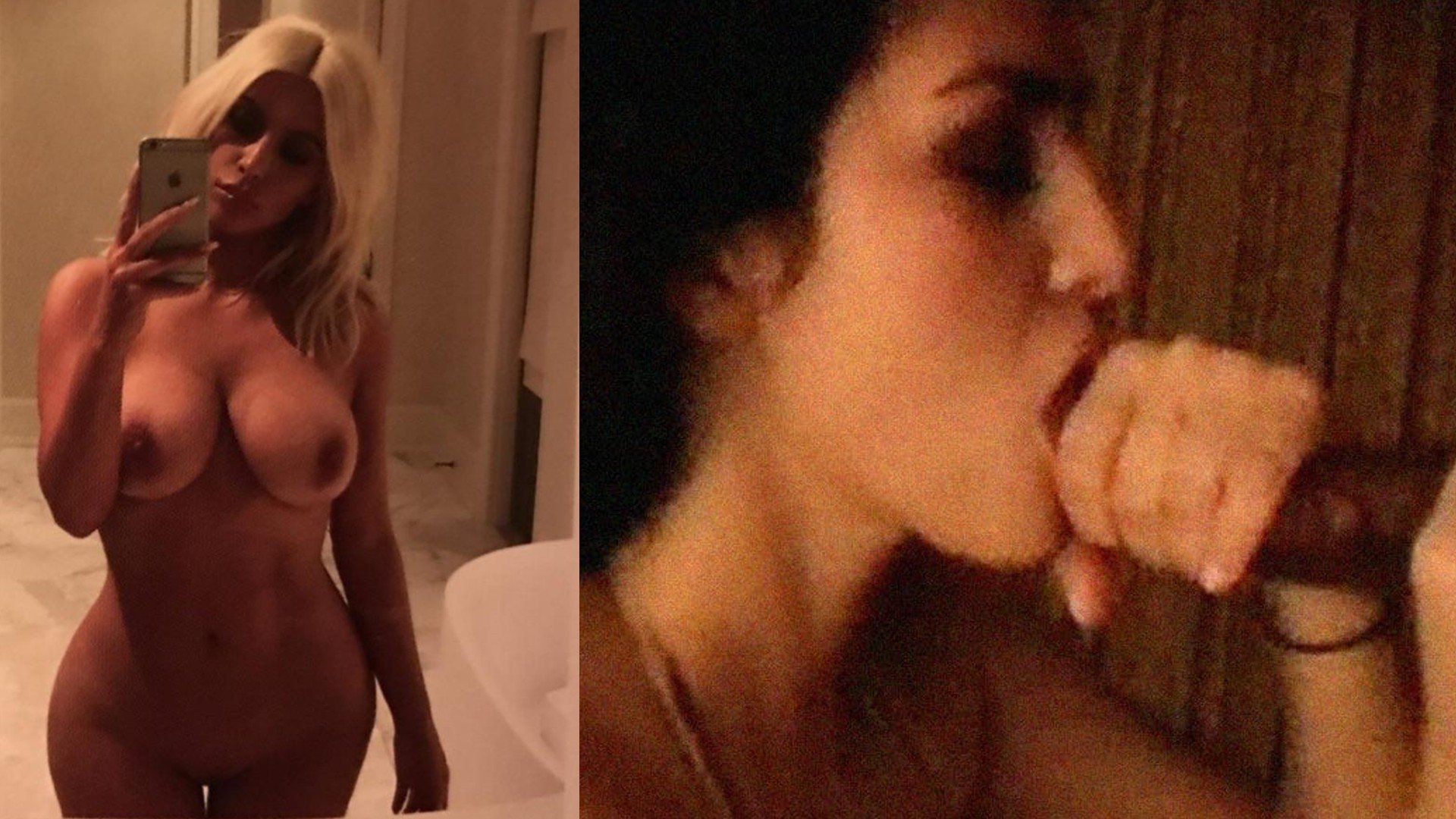 Best of Kim kardashian blowjon