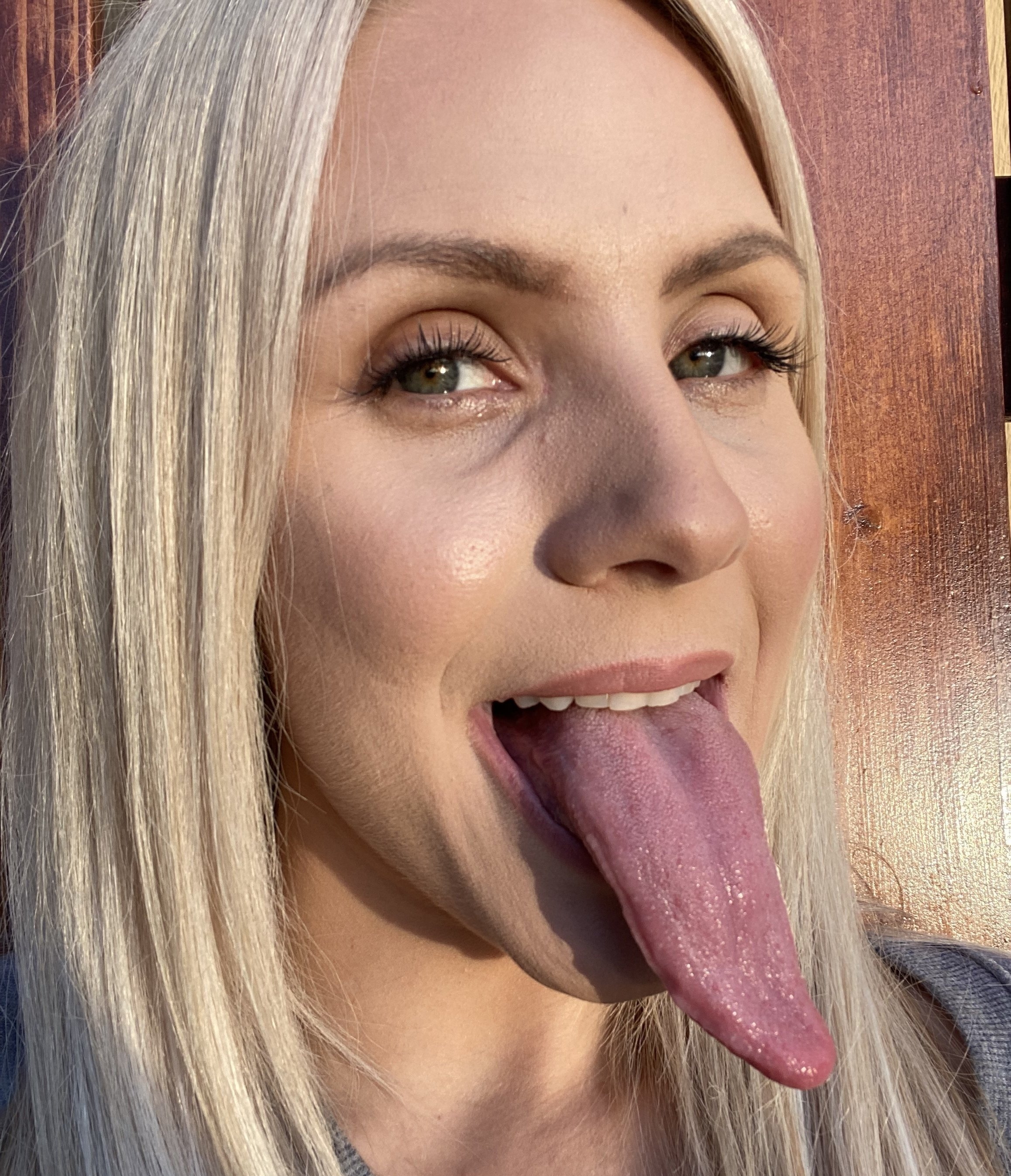 den bagoes recommends long tongue pron chantee gray add long tongue pron photo