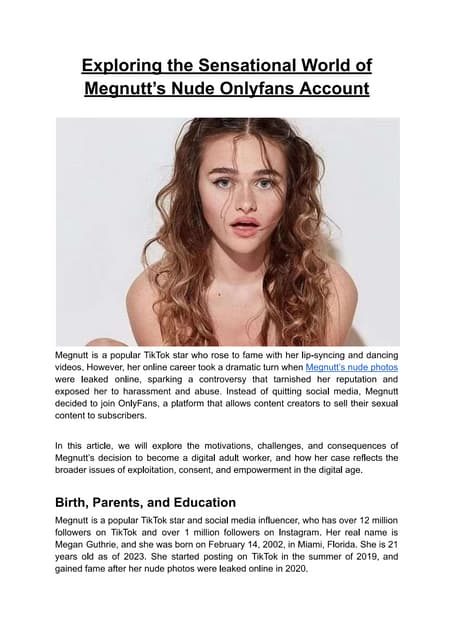 doah malkawi recommends Meg Nutt Porn