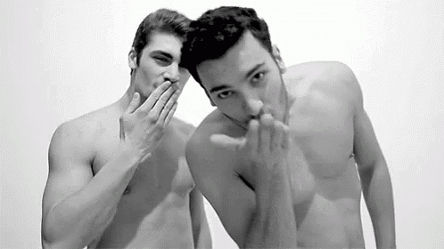 ashton kelso recommends men blowing each other pic