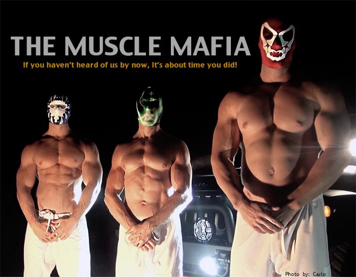 Cuban dream pornstar with celebrities Muscle Matt Porn behind standing