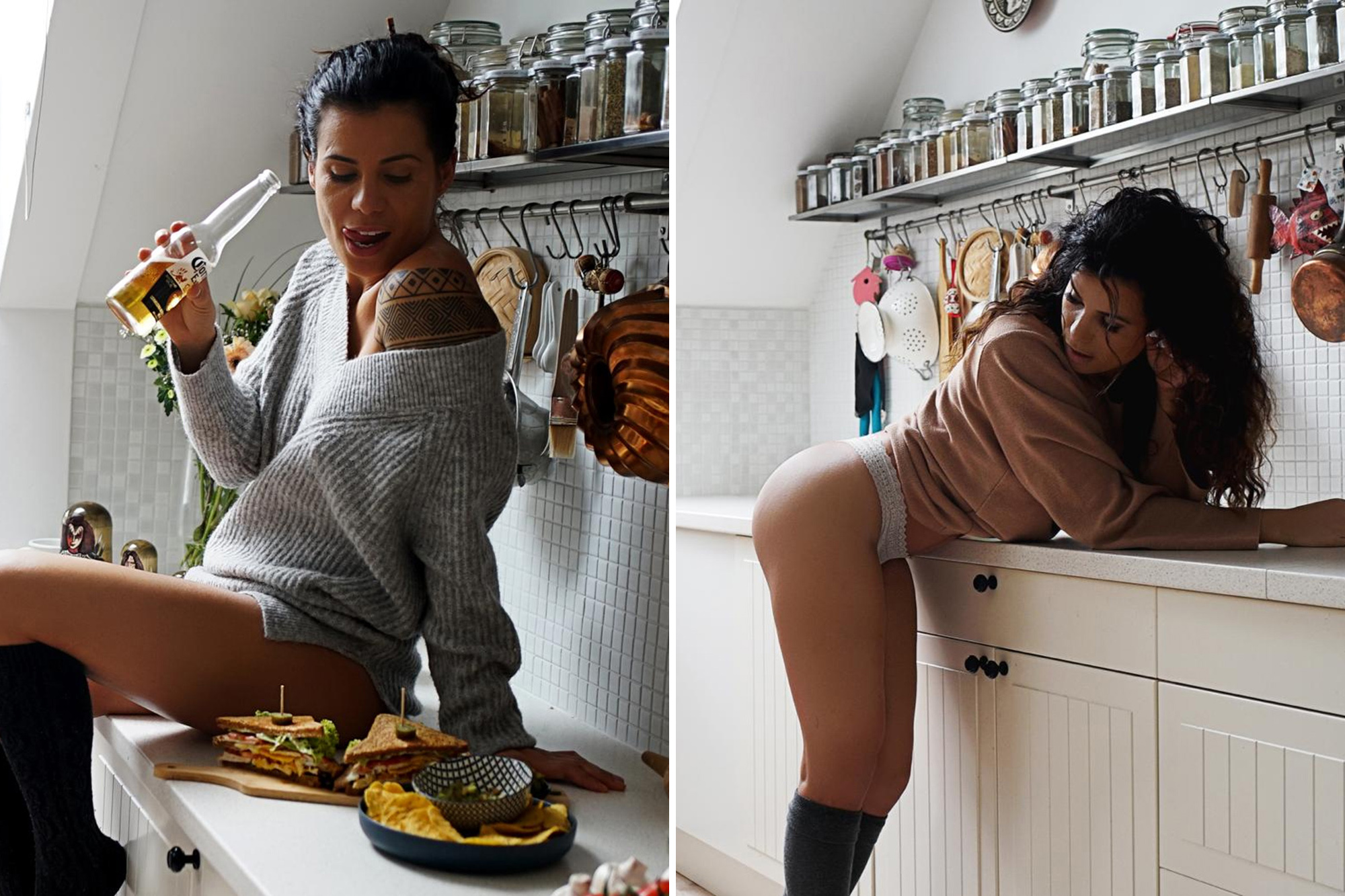 amar manhas recommends naked women cooking pic