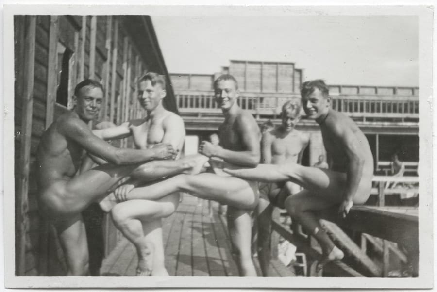 bucky pate recommends nude soldiers pic