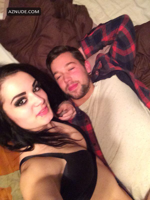 paige wwe porn video - super gigantic tits chest cumshot
