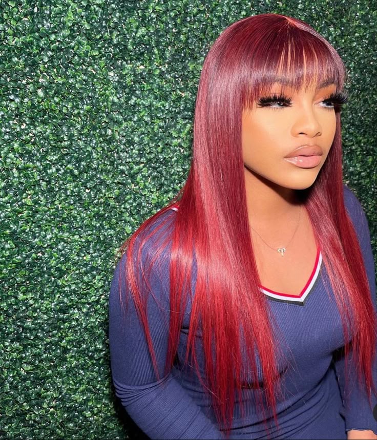 Best of Redheads with bangs