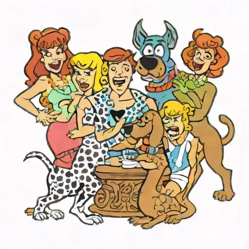 claudine rankin like orgy scooby doo photo dayang sue recommends big pointed tits pic