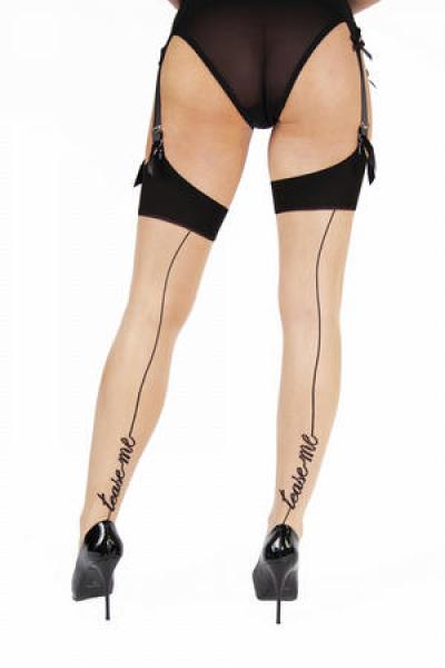 seamed stockings tease deer wi seamed stockings tease