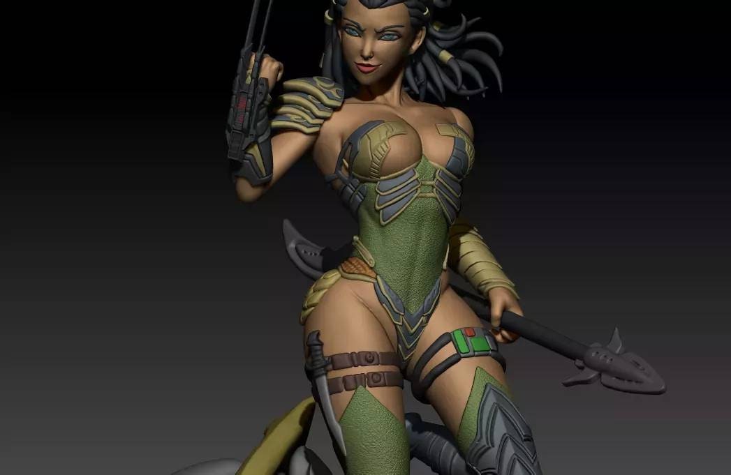 dinky parker add photo sexy female yautja