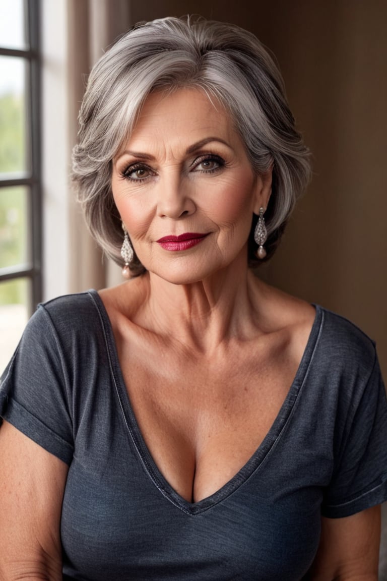 allensophia ramos recommends Short Hair Gilf