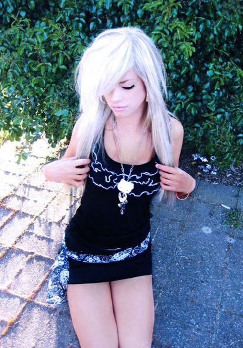 skinny emo porn - german strapon arab fingering