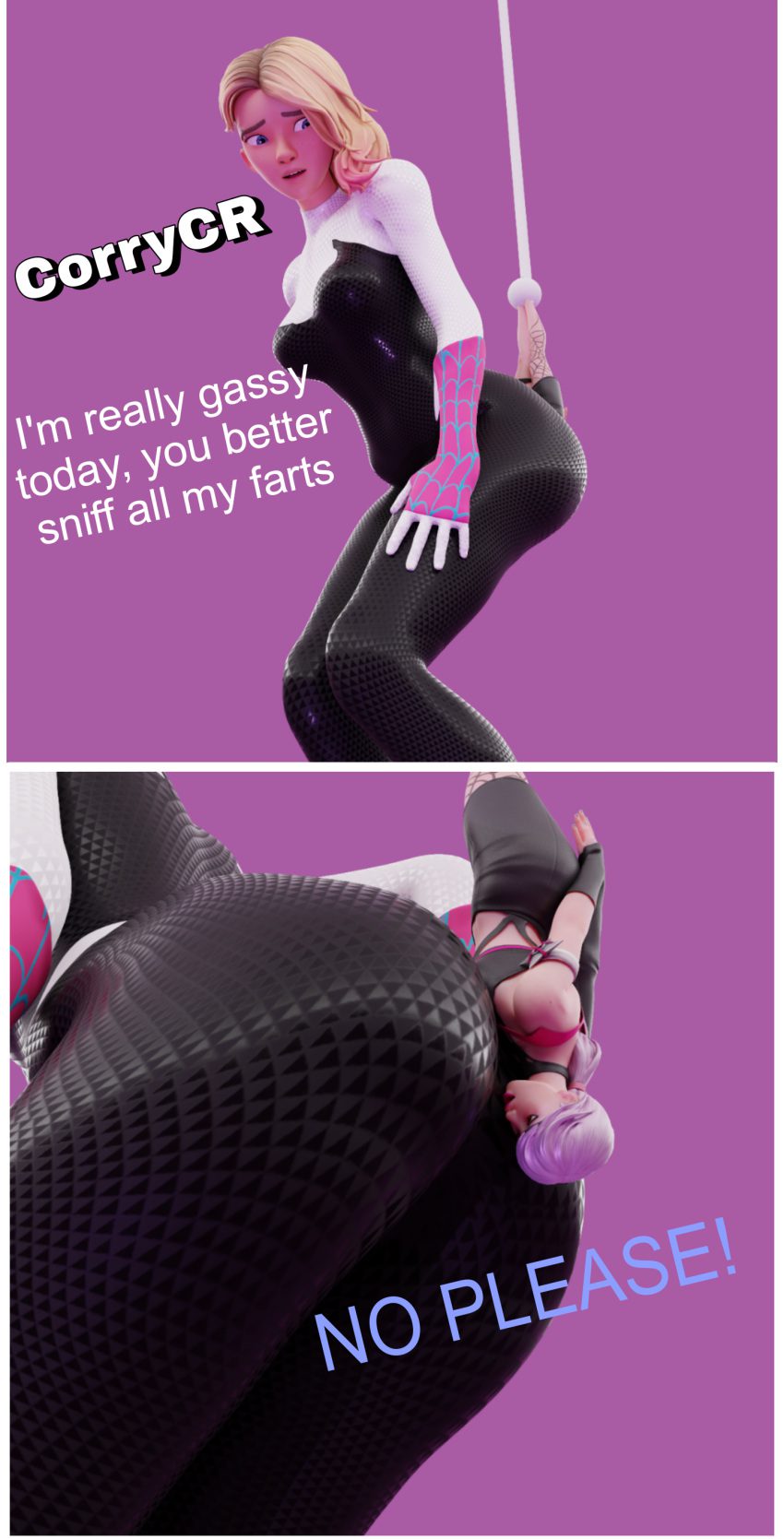 Spider Gwen Facesit mark davies anastasia collins recommends Spider Gwen Facesit