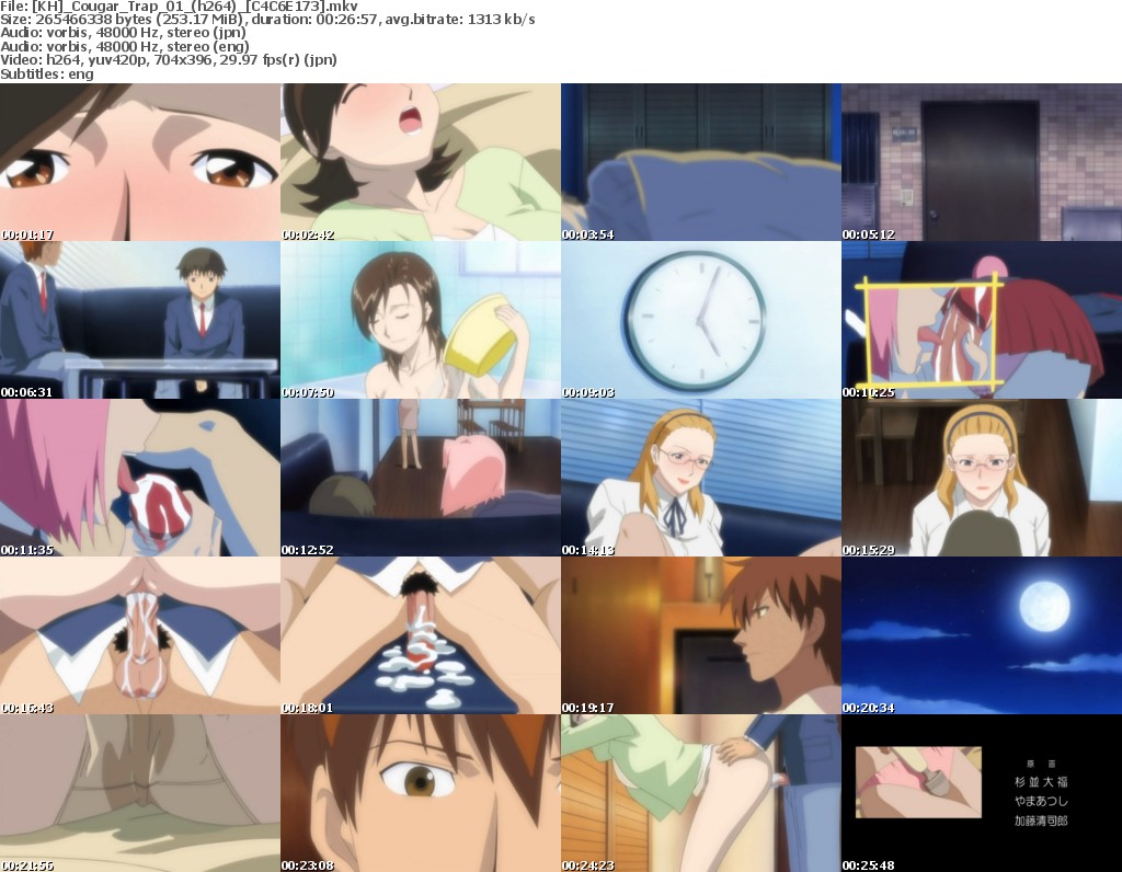the cougar trap anime wi nfco the cougar trap anime