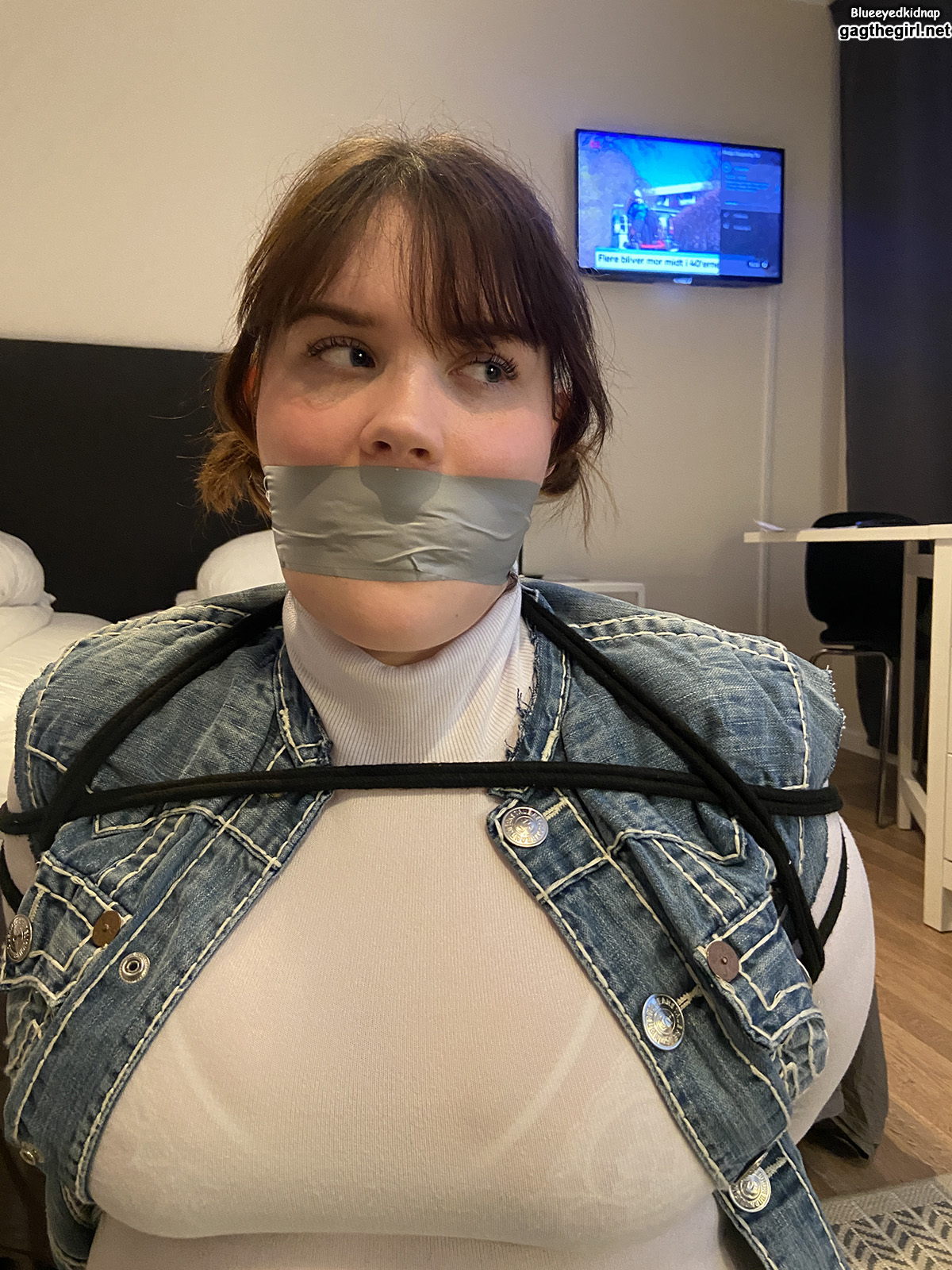 bello mustapha recommends tight tape gag pic
