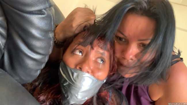 courtney herrera recommends tight tape gag carina mota add tight tape gag photo