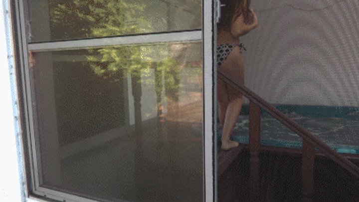 Dickflash mom waveren nude Window Peep Voyeur due fighe