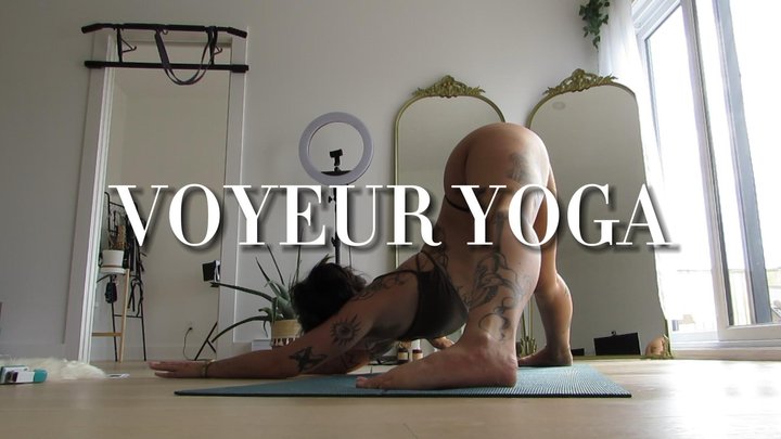 derrek harper share yoga voyeur photos